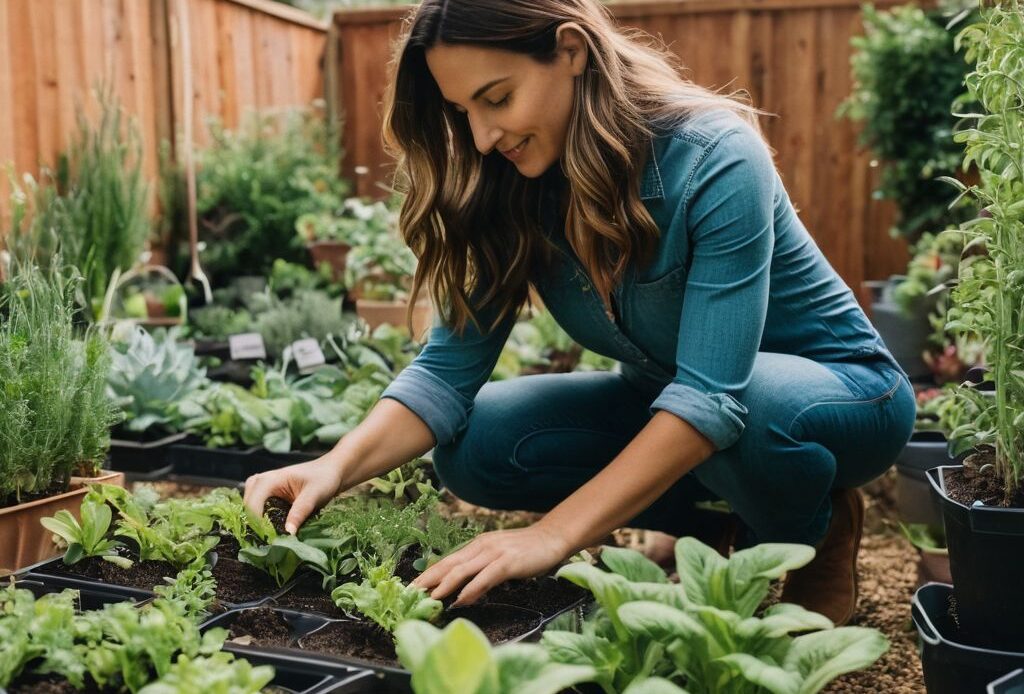 Eco-Conscious Gardening .